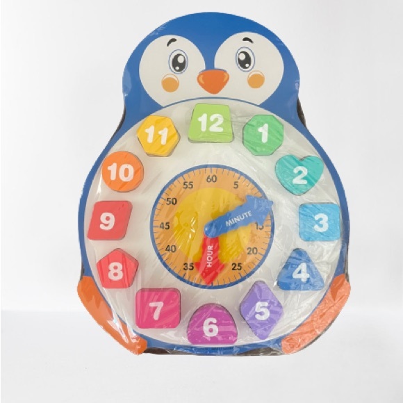 Penguin Clock Educational Toy - Picture 6 of 6